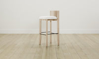 The Delancey Bar & Counter Stool - Performance Woven Chenille Lace