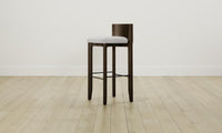 The Delancey Bar & Counter Stool - Performance Woven Chenille Steel