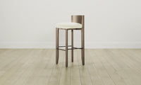 The Delancey Bar & Counter Stool - Shearling Ivory