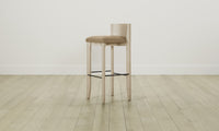 The Delancey Bar & Counter Stool - Tuscan Leather Camel