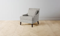 The Downing Chair - Belgian Linen Agate