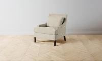 The Downing Chair - Belgian Linen Alder