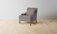 The Downing Chair - Belgian Linen Carob