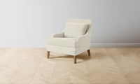 The Downing Chair - Italian Bouclé White