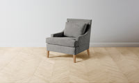 The Downing Chair - Merino Granite