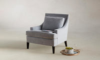 The Downing Chair - Merino Heather Grey