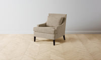 The Downing Chair - Merino Wheat