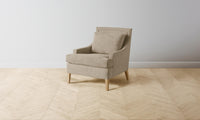 The Downing Chair - Merino Wheat