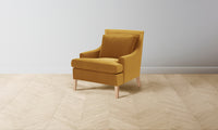 The Downing Chair - Mohair Amber