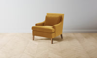 The Downing Chair - Mohair Amber