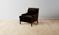 The Downing Chair - Mohair Chocolate