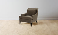 The Downing Chair - Mohair Mink