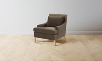 The Downing Chair - Mohair Mink