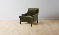 The Downing Chair - Mohair Moss