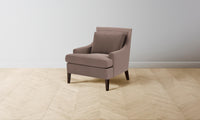 The Downing Chair - Mohair Peony