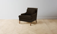 The Downing Chair - Nubuck Leather Espresso