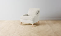 The Downing Chair - Performance Linen Weave Flour