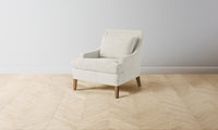 The Downing Chair - Performance Linen Weave Flour