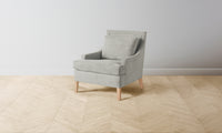 The Downing Chair - Performance Melange Weave Flint