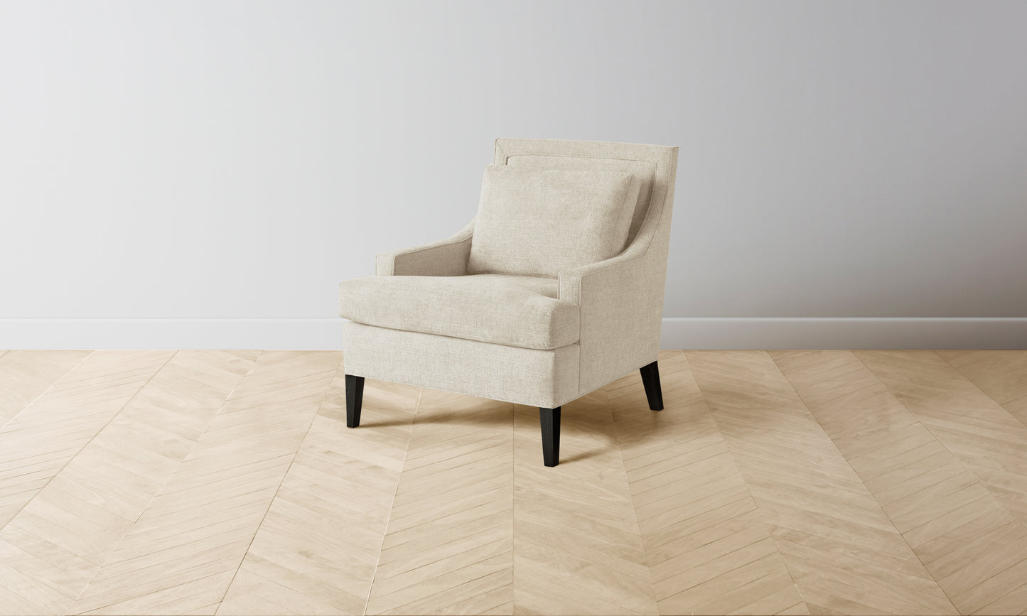 The Downing Chair - Performance Melange Weave Shell