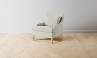 The Downing Chair - Performance Stonewashed Linen Dew