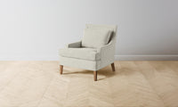 The Downing Chair - Performance Stonewashed Linen Dew