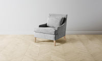 The Downing Chair - Performance Textured Tweed Alpine