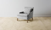 The Downing Chair - Performance Textured Tweed Alpine