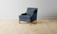 The Downing Chair - Performance Tweed Denim