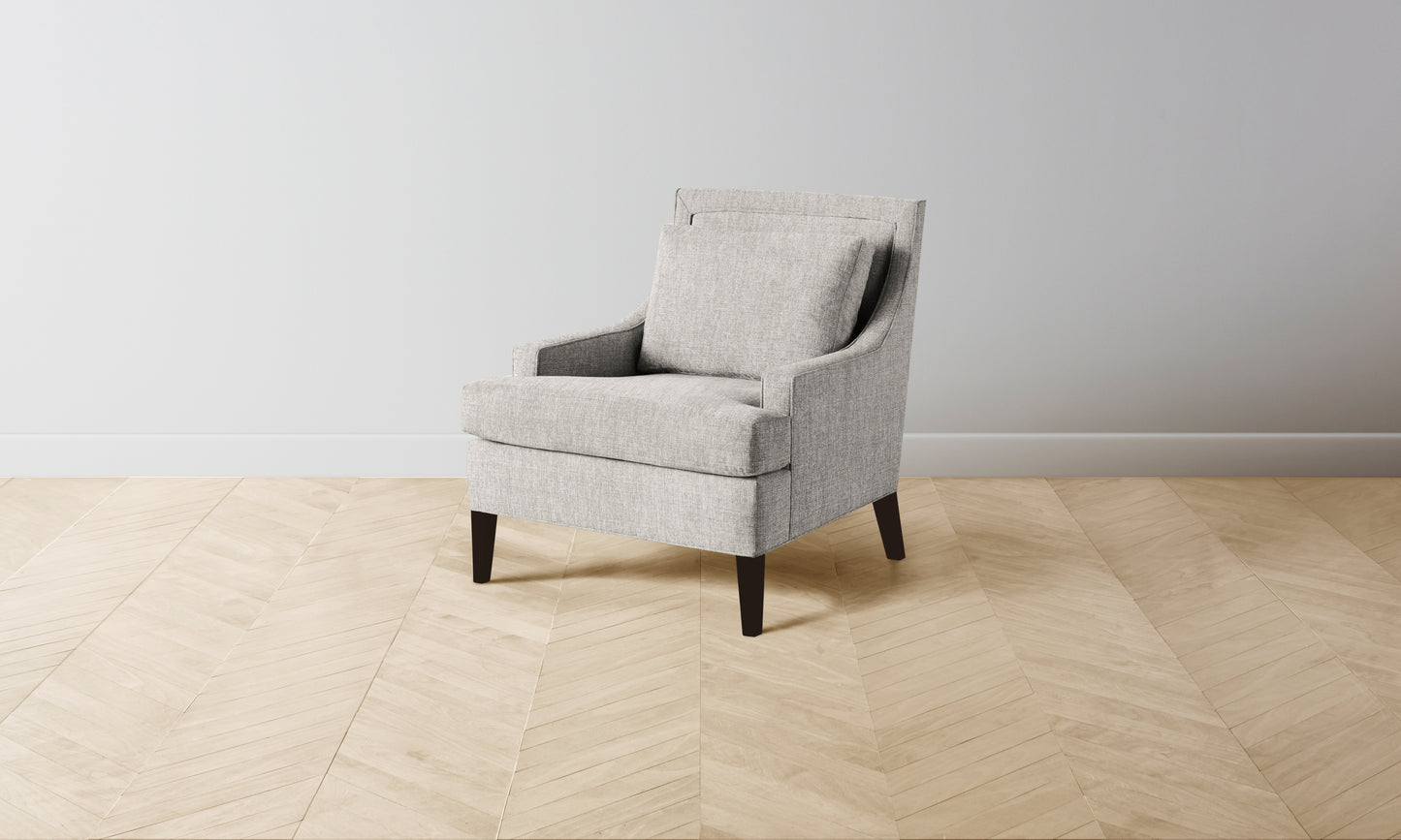 The Downing Chair - Performance Tweed Oatmeal