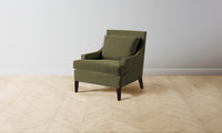 The Downing Chair - Performance Velvet Olive