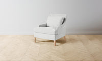 The Downing Chair - Performance Woven Chenille Steel