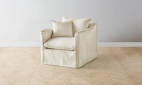 The Dune Chair - Performance Linen Weave Prairie