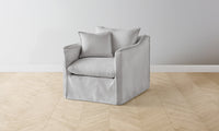 The Dune Chair - Performance Linen Weave Cloud