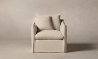 The Dune Chair - Performance Woven Chenille Desert