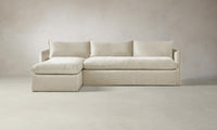 The Dune Sectional - Performance Linen Weave Prairie