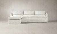 The Dune Sectional - Performance Linen Weave Flour