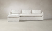 The Dune Sectional - Performance Linen Weave Flour