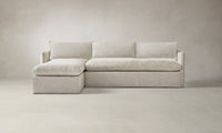 The Dune Sectional - Performance Textured Linen Flax