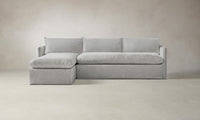 The Dune Sectional - Performance Linen Weave Cloud