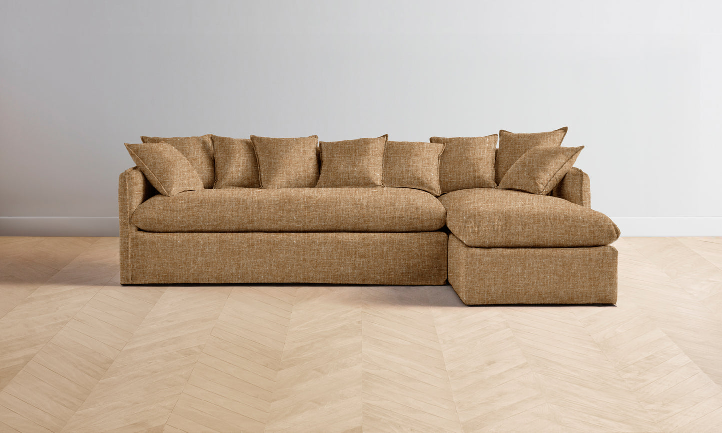 The Dune Sectional - Belgian Linen Chai