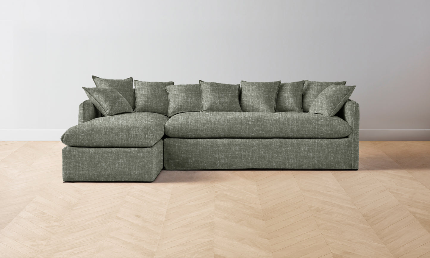 The Dune Sectional - Belgian Linen Thyme