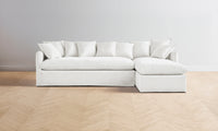 The Dune Sectional - Performance Woven Chenille Lace