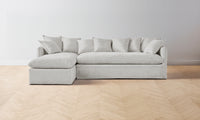 The Dune Sectional - Performance Woven Chenille Steel