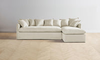 The Dune Sectional - Performance Linen Weave Prairie