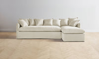 The Dune Sectional - Performance Linen Weave Prairie