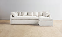 The Dune Sectional - Performance Linen Weave Flour