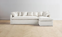 The Dune Sectional - Performance Linen Weave Flour