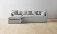 The Dune Sectional - Performance Linen Weave Cloud