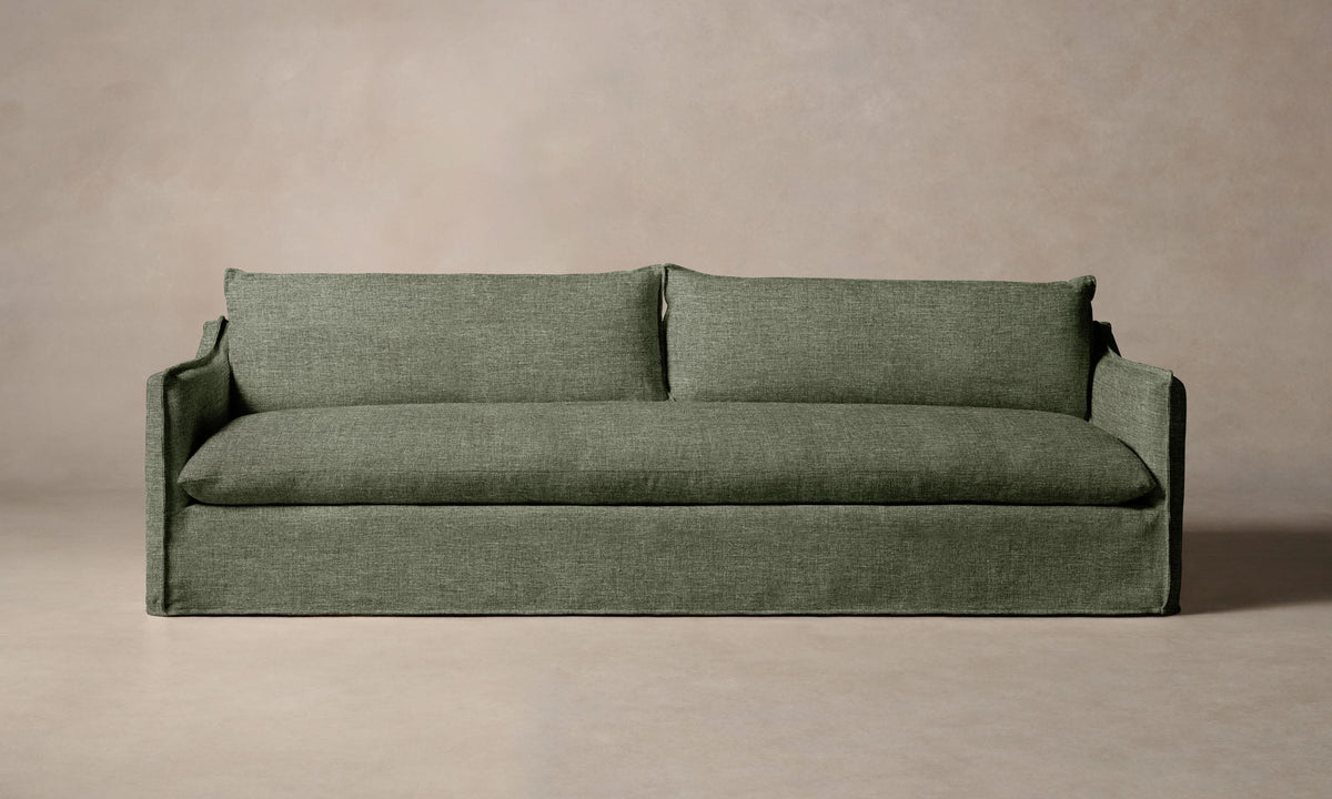 The Dune Sofa - Heritage Belgian Linen Thyme